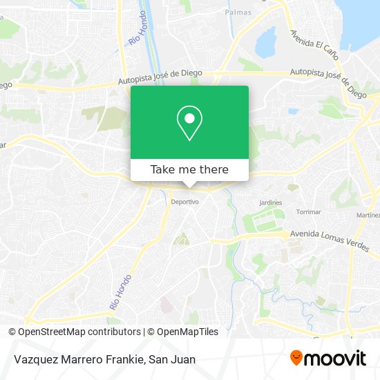 Mapa de Vazquez Marrero Frankie