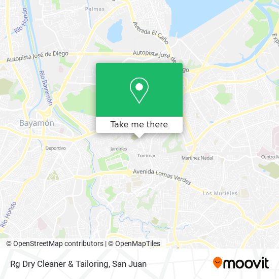 Rg Dry Cleaner & Tailoring map