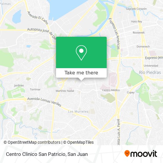 Centro Clinico San Patricio map