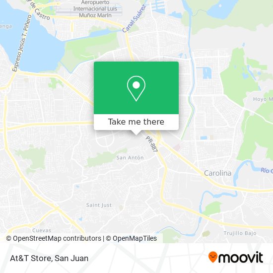 At&T Store map