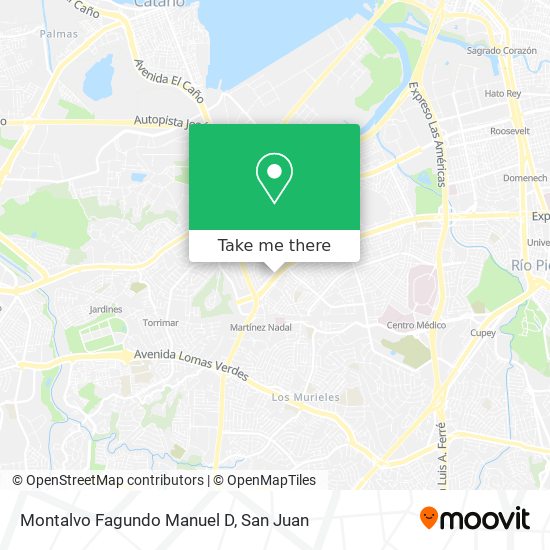 Mapa de Montalvo Fagundo Manuel D