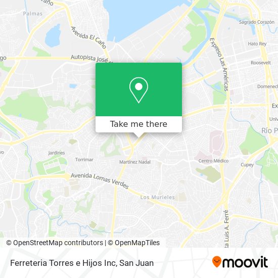 Ferreteria Torres e Hijos Inc map