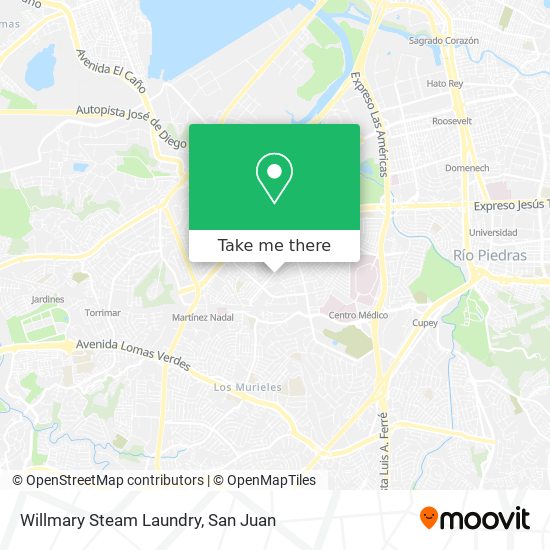 Willmary Steam Laundry map