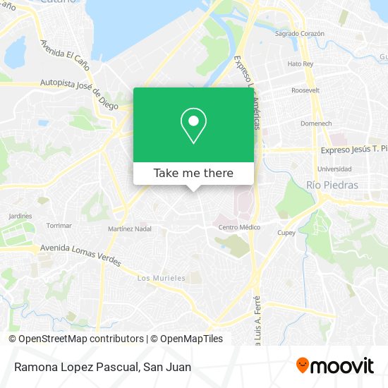 Ramona Lopez Pascual map