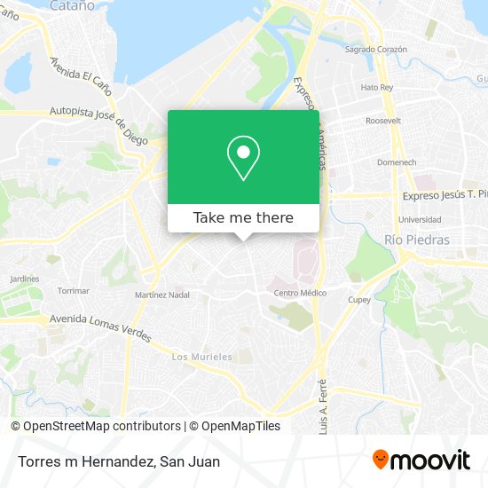 Mapa de Torres m Hernandez