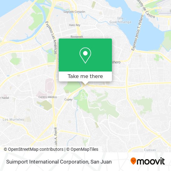 Suimport International Corporation map