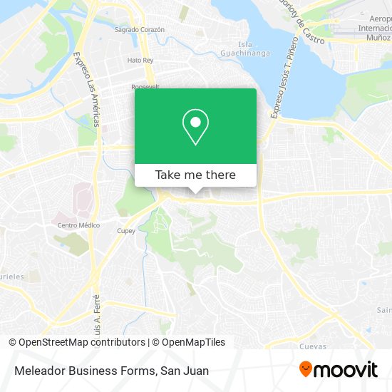 Meleador Business Forms map