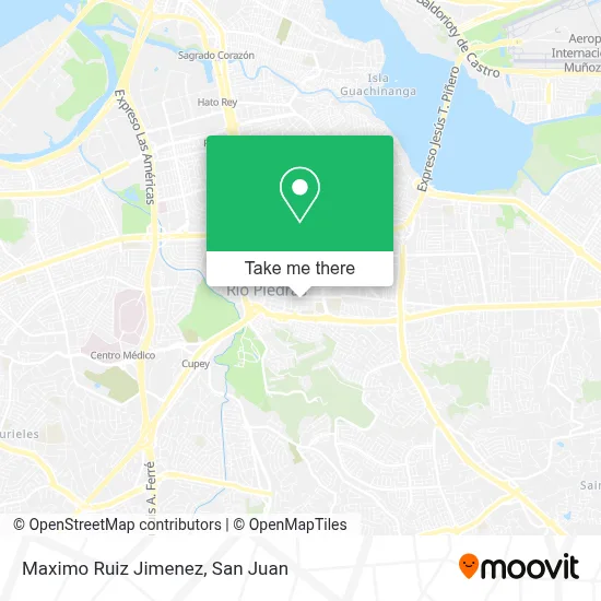 Mapa de Maximo Ruiz Jimenez