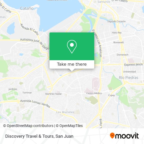 Discovery Travel & Tours map
