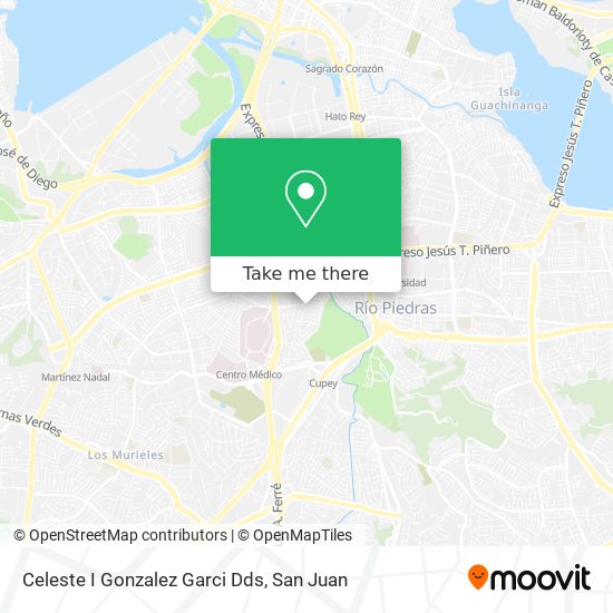 Celeste I Gonzalez Garci Dds map