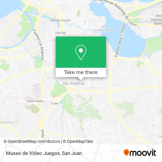 Mapa de Museo de Video Juegos