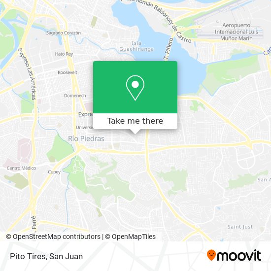 Pito Tires map