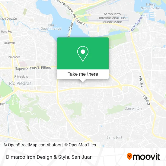 Dimarco Iron Design & Style map