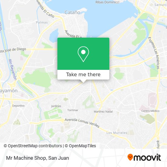 Mr Machine Shop map