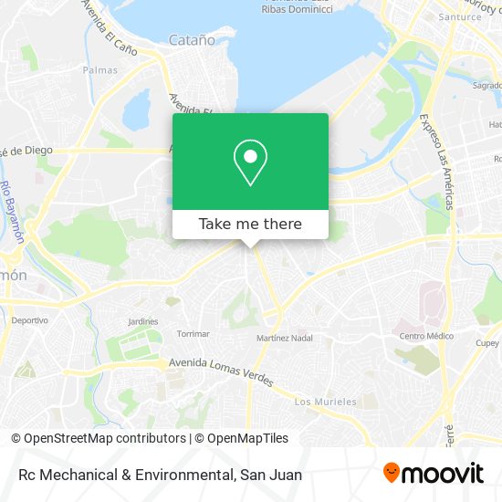 Mapa de Rc Mechanical & Environmental