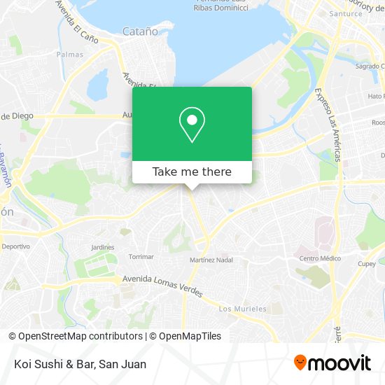 Koi Sushi & Bar map