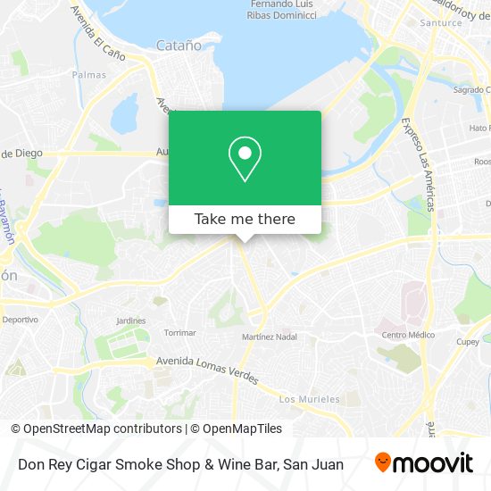 Don Rey Cigar Smoke Shop & Wine Bar map