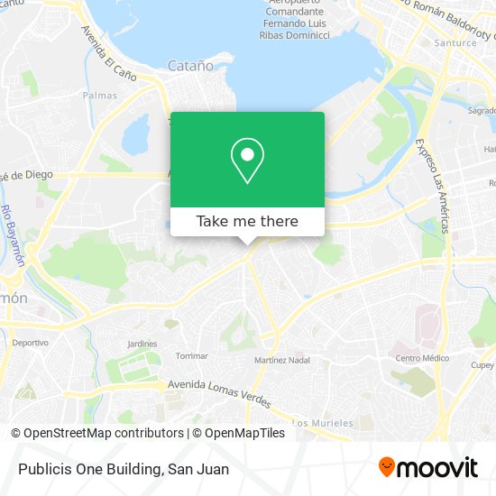 Publicis One Building map