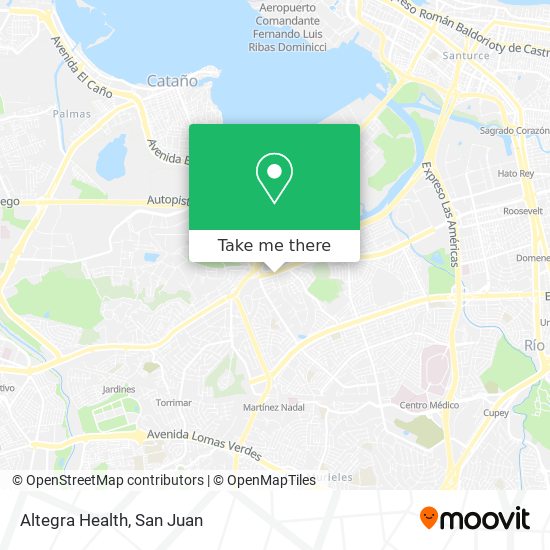 Mapa de Altegra Health