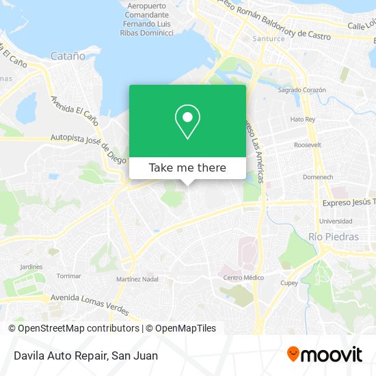 Davila Auto Repair map