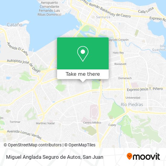 Miguel Anglada Seguro de Autos map