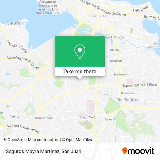 Seguros Mayra Martinez map