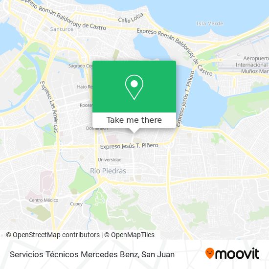 Servicios Técnicos Mercedes Benz map