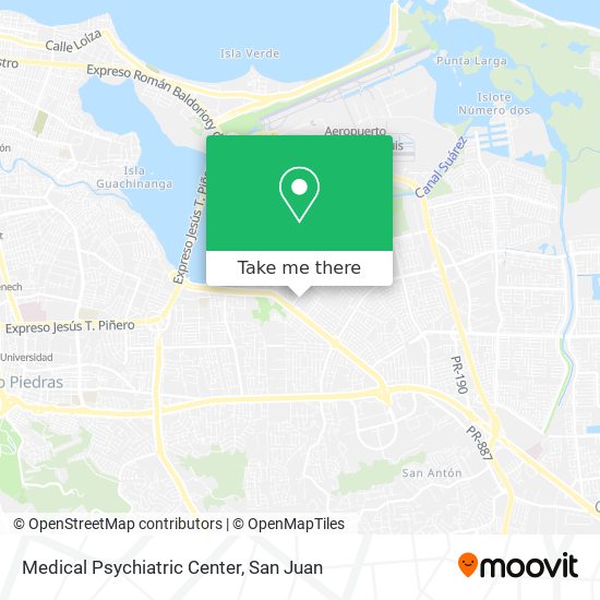 Medical Psychiatric Center map
