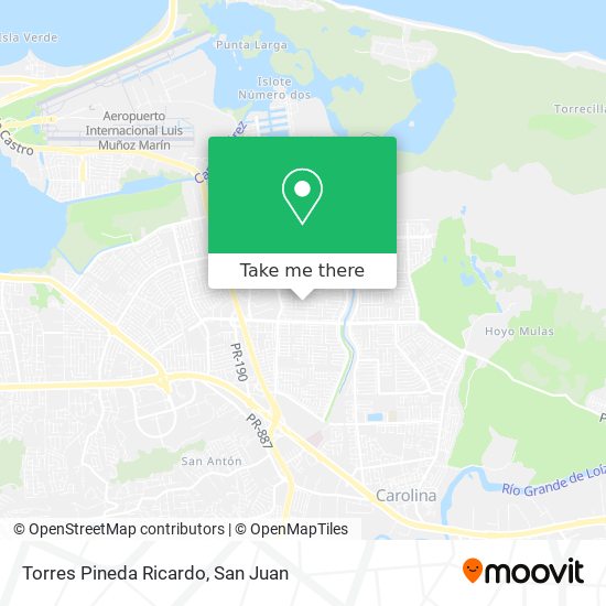 Torres Pineda Ricardo map