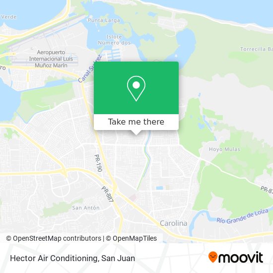 Hector Air Conditioning map