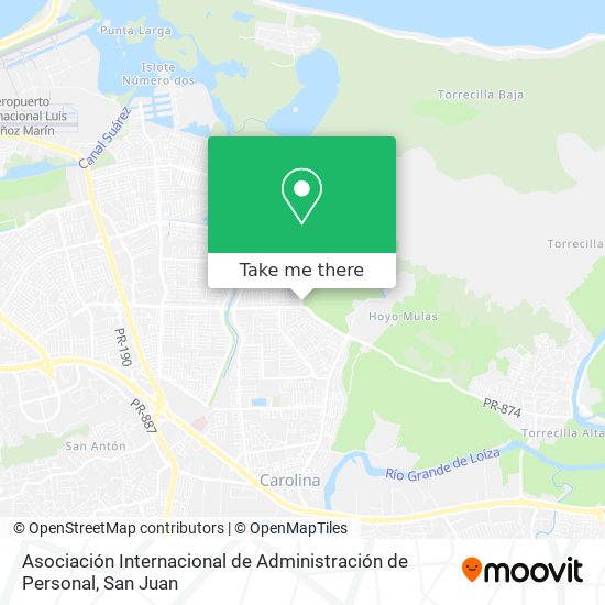 Asociación Internacional de Administración de Personal map