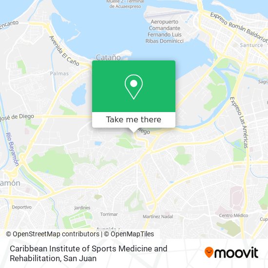 Caribbean Institute of Sports Medicine and Rehabilitation map