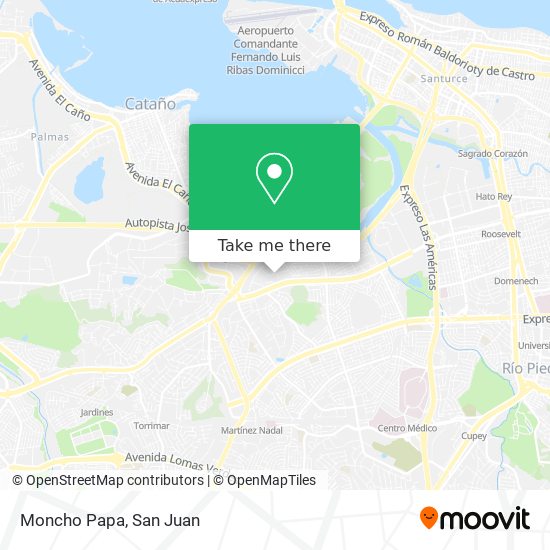 Moncho Papa map
