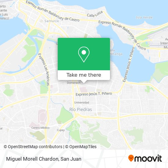Miguel Morell Chardon map