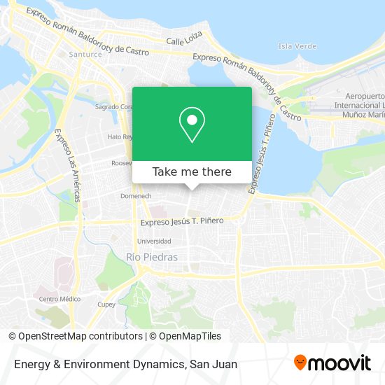 Energy & Environment Dynamics map