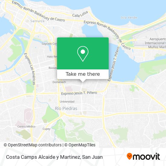 Costa Camps Alcaide y Martinez map