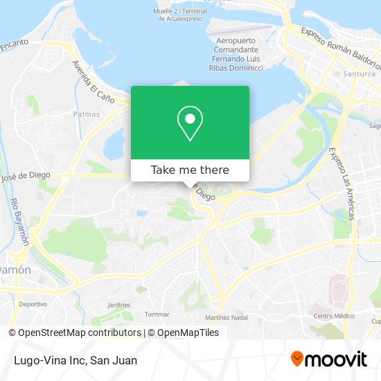Mapa de Lugo-Vina Inc