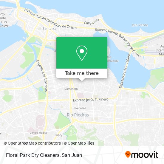 Mapa de Floral Park Dry Cleaners