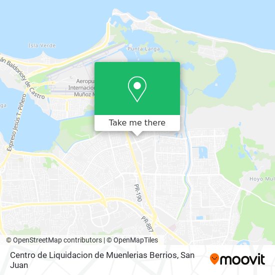 Centro de Liquidacion de Muenlerias Berrios map