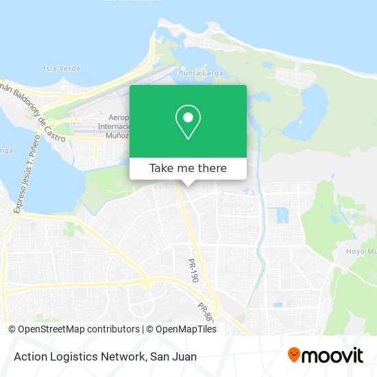 Action Logistics Network map