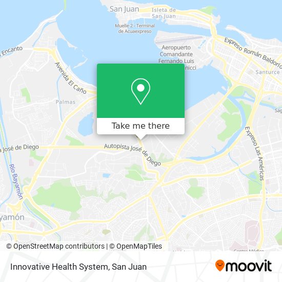 Innovative Health System map