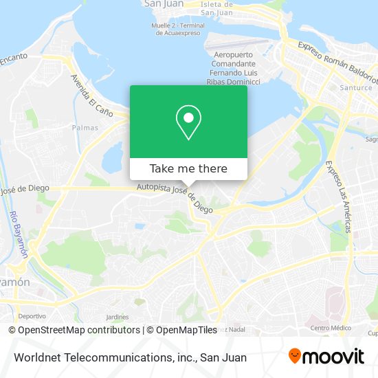Worldnet Telecommunications, inc. map