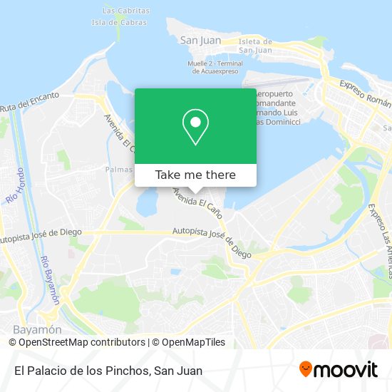 Mapa de El Palacio de los Pinchos