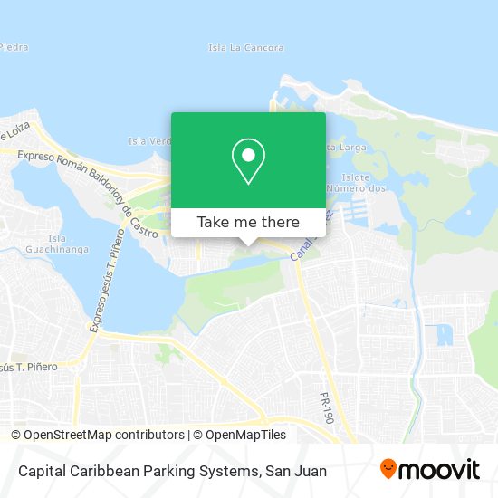 Capital Caribbean Parking Systems map
