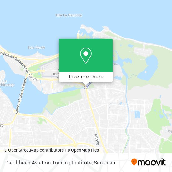Caribbean Aviation Training Institute map
