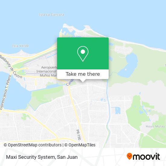Maxi Security System map
