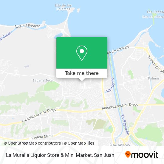 La Muralla Liquior Store & Mini Market map