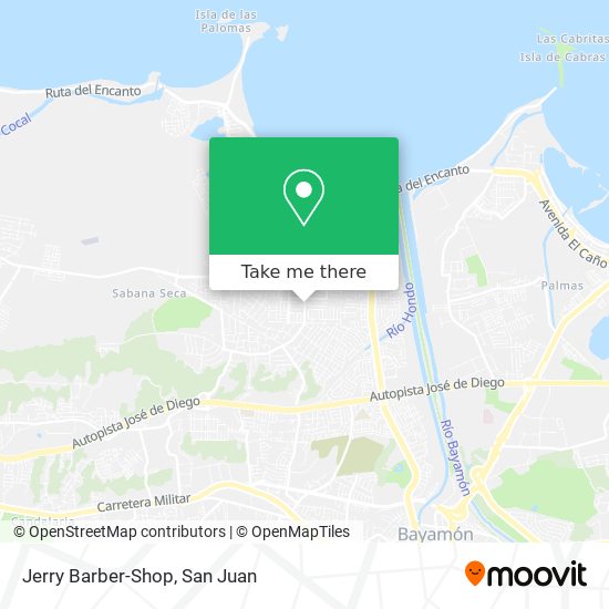 Jerry Barber-Shop map
