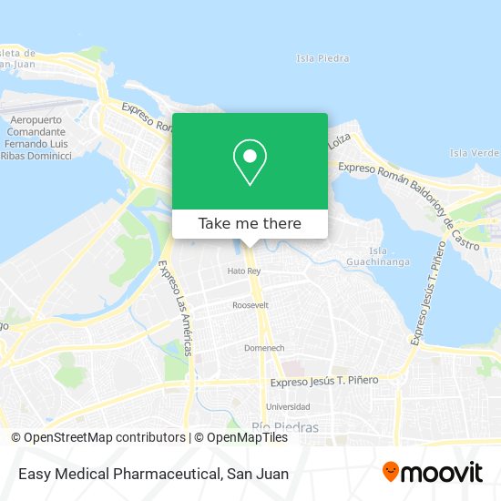 Easy Medical Pharmaceutical map