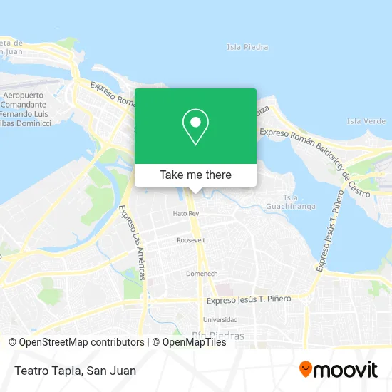 Mapa de Teatro Tapia